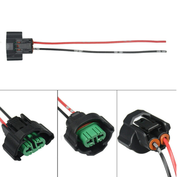 Auto Lamp H8 H11 Bulb Holder Adapter Socket With Cable h11 adapter wiring farness fog lights h11 socket wire harness - Image 3